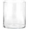 EURO ITALIA - Vaso in vetro cilindrico trasparente diametro 25 cm altezza 40 cm