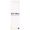 Dutch Frame Factory - Cornice 37,5x98 cm Bianco Lucente - Plastica | Vetro acrilico antiriflesso, Montaggio a parete, Adatta per foto, poster o puzzle, Made in Holland