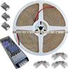 Mondo Strisce Led: Bobina da 20 metri Bianco Freddo 6500k + trasformatore Slim 2400Led 240Watt 20,000Lumen 24V Striscia Led Strip ip20