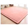 Loartee Coral Velvet Tappetino Area tappeti Gioco Tappetino per Gattonare per la cameretta del Bambino,Rosa,150x200cm