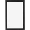 Dutch Frame Factory - Cornice 33x48 cm - Grana Di Legno Nero - Cornice per foto in MDF con vetro plastico Antiriflesso - Cornice portafoto 33x48 cm - Marseille