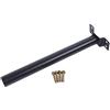 Generic Palo per Lampione Solare, Supporto per Staffa a Bastone da 50 Cm/20 Pollici, Supporto per Lampada da Parete, Lampione da Esterno, Braccio di Estensione della Staffa di