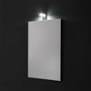 Kiamami Valentina - Specchio Rettangolare Cm 50X70 Reversibile Completo Di Lampada Led