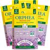 Orphea 4X Salvalana Foglietti per Cassetti e Armadi Protegge Lana e Fibre Naturali al Profumo di Lavanda Maillette - 4 Confezioni da 12 Foglietti Ognuna