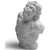 Garwor, busto di Laocoonte, mitologia greca e romana, 14 cm, busto in resina, statuetta decorativa per la casa