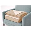 Generico Copriletto Trapuntato Matrimoniale 260x270 cm Capri Double Face - Copriletto Estivo Reversibile Made in Italy, Leggero e Morbido per Letto Matrimoniale (Beige)