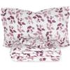 Morbidissimi Set lenzuola Completo letto in Pile Coral art. Brigida, Termico, Morbido, Caldo per letto Matrimoniale MALVA