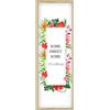 MG Design Cornice 35 x 100 cm - colore Naturale, in legno, con vetro acrilico - da appendere in verticale o in orizzontale, senza sfondo, per foto, poster, puzzle