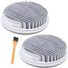 ZeAda Filtri for aspirapolvere Cordless Portatili Parti NEX X20 X30 S2 F8 Storm PRO XCQLX02RM Filtro Hepa, Compatibile for Xiaomi Roidmi NEX (Color : 2pcs)