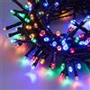 XMASKING Catena 48,5 m, 1200 LED Multicolor, con Memory Controller, Cavo Verde, 24V, Esterno