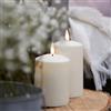 Lights4fun TruGlow® Set di Candele Solari a LED Senza Fiamma Impermeabile Decorazione per Esterni