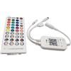 Vrabocry Bluetooth Music LED Controller con telecomando IR a 40 tasti per luce LED RGB 5050 LED Strisce a nastro Sincronizzazione musicale Colori fai da te Cambiare tempistica Smart APP Controllo