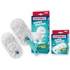Leifheit SUPERDUSTER con copertura di ricambio, piumino lungo estensibile, lavabile, tessuto in microfibra a 360 gradi, compatibile con Click System, lavare non gettare
