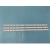 LILYY 7 lampade 620 mm PORTATO La retroilluminazione Strisce for LG 32LH500D Kit Bar LED TV Bande di Linea HD Lente GJ-2K16 D2P5-315 D307-V2.2 LB32080 V0_00