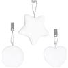 Ahuuen 3 Pezzi Luce Per Borsa A LED | Luci Per Borsa | Sensore Di Forma Creativa Luce Attivata Al Tocco | Luci Zaino Per Borsa | Luce Per Borsetta | Lampada Da Borsa | Da Borsa