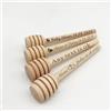 Gors - Spargimiele in legno personalizzato, barretta per mescolare il miele personalizzata, cucchiaio da miele in legno mini personalizzato da 8 cm/10 cm, regalo di nozze, utensili da cucina e dessert