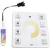 Vrabocry Controller LED con touch panel a 8 tasti per WS2812B WS2811 a singolo colore CCT RGB, striscia LED per acqua corrente, cavallo al galoppo, DC 5-24 V