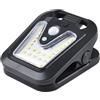 Poludatly Luci con sensore di movimento, lampada ricaricabile tramite USB, impermeabile, 4 modalità, luci a clip, per interruzioni di corrente, giardino, patio, recinzione, ponte, portico