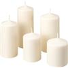 Ikea 803.779.37 Fenomen Ceri non profumati, confezione da 5 pezzi, colore: naturale