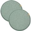 SDNAM Set di 2/4/6 Cuscini Sedie Cucina Confortevoli ,Cuscino per Sedia Rotondo Diametro 30/40/45cm,Cuscino Memory Foam per Sedie,Cuscini per Sedie da Cucina Antiscivolo ( Color : #7 , Size : 2pcs 40cm/15.7