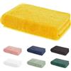 Lavea® Asciugamano da Sauna 80x200 cm - Spugna 100% Cotone 500 g/m², Morbido e Super Assorbente - Ideale per Spa, Hotel e Bagno - Mango