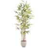 MAIA SHOP Bambù artificiale 150 cm Savage, pianta finta da interno iperrealistica, albero decorativo elegante per casa ufficio e hotel
