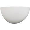 Qazqa britt - Appliques Moderno - 1 luce - L 28 cm - Bianco - Moderno - Soggiorno I Camera da letto I Sala da Pranzo I Cucina