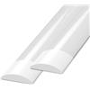 Ledvion - 2 pezzi, Plafoniera led soffitto, 120cm, ip20, 30W, 2400 Lumen, 4000K, Accoppiabile, Plafoniera Garage, Neon led, lampada da laboratorio, lampada da cantina