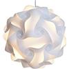 TTPP Sospensione Puzzle Copertura della Lampada Moderna Lampada da Soffitto Ombra Jigsaw Creativo Lampadario Fai da Te Copertura della Luce Artigianato Home Office Decor Copertura della Lampada