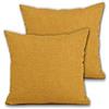 Cieffepi Home Collections Federa Copricuscino MULTICOLOR (Set 2 Federe 40x40 cm, Giallo Scuro)