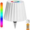 Generico Lampada Bottiglia, Lampada per Bottiglia Senza Fili Lampada Tavolo Touch Lampada da Tavolo Dimmerabile a 3 vie per Bar, Ristorante, Casa, Ufficio, Natale (Bianco RGB)