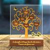SBUGATTA | Lampada Personalizzata Albero Della Vita| Idea Regalo Famiglia | Festa della Mamma Natale | Regalo Anniversario Matrimonio (Albero Della Vita)