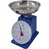 Euronovità Srl Bilancia da cucina 20 KG meccanica analogica con stile retro' in metallo colore ASSORTITO con piatto in acciaio, EURONOVITA'