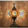 VALVELLO | Lampada A Mosaico | Acrobaleno | Turca Marocchina, Stile Tiffany, Decorativa In Vetro Per Camera Da Letto, Soggiorno, Regalo Per Occasioni Speciali/Persona Speciale