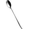 Salvinelli Fast Set Cucchiaini per Bibita Acciaio Inox 18/10, Cucchiaini Manico Lungo 12 Pezzi, Spessore 2,5 mm, Made in Italy, Finitura lucida