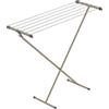 Rörets Stendibiancheria Compact Pearl Beige - Modello Salvaspazio Allungabile in Acciaio Inossidabile con Gancio Integrato e 5,5 m di Filo - 90 x 32 x 83 cm