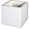 Vbioa Vetrineinrete® Applique da parete in gesso a cubo a doppia emissione luminosa up e down verniciabile lampada con attacco g9 moderno IP20 X27