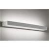Ai Lati Lights Zafferano Lampada a Led Da Parete 19watt 53cm Luce Calda 3000K 2084 Lumen Applique Orizzontale per Interno Bianco Opaco CRI90 Codice LD0072B3