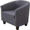 uyeoco Copripoltrona 1 Posto Elasticizato,Fodere Copripoltrona Universale,Copripoltrona da Cocktail Chesterfield Rimovibile Lavabile Antiscivolo per Bancone Soggiorno Tullsta (Color : #14)
