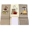 Ruoccohome Set 3 Strofinacci da cucina, Tre Asciugapiatti da Cucina in Spugna, Puro Cotone Morbido assorbente, Vari colori e fantasie - 70x50 cm