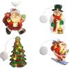 VIGOEXPRESS Lampada a Ventosa per Natale, Luci Finestra Natale, Luci Natale, Finestra Natale Luce a Ventosa, Decorazioni Natalizie - MERRYLIGHTS A