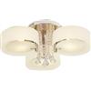 SAUADY 3 luci plafonnier en Cristal LED Mini lampada Lustre en Cristal Lustre de Plafonnier Moderna pour Salon Entrée Couloir Chambre lampada da soffitto soggiorno LED E27