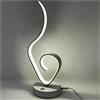 Gloriashoponline® LUME DA COMODINO STILE MODERNO 9 W LUMETTO LAMPADA LED LUCE BIANCA 6500K D04-F