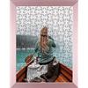 Rahmendesign24 Cornice puzzle Milano per puzzle circa 1500-2000 pezzi, 60 x 85 cm, 85 x 60 cm, oro rosa con vetro acrilico
