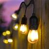 SESAMALL Catene Luminose per Esterni da Giardino ideale con Lamapdine Led 10 luci attacco E27 10 Metri Nero IP65