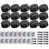 Duendhd 15 Set Base per Lampada un Luce Notturna un LED 3D Base per Display un Luce LED un 16 Colori Base USB per per Acrilico