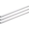 Oktaplex lighting Oktaplex set di 3 luci sottopensile Riga LED cucina 114cm bianco neutro 4000 K striscia luminosa sottopensile estensibile 1630 lumen 18 W con interruttore