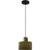 S-Cevada Lampada a Sospensione Piccola Vetro Colorato Moderna Regolabile per Camera da Letto Isola Cucina Soggiorno Corridoio Sala da Pranzo Lampadario (Marrone)