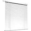 Generic Tende Veneziana in Alluminio con Fissaggio Senza Foratura, su Misura Larghezza 42-150cm Altezza 50-240cm Persiane Veneziane Orizzontali Senza Fili, Privacy, per Finestre Interne(Bianco)