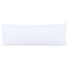 SpazioTessile Coppie Federe Flanella Tinta Unita 100% Cotone Made in Italy (Bianco, 1 Federa 50x120)